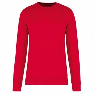 Kariban Unisex Adult Eco Friendly Crew Neck Sweatshirt / Red